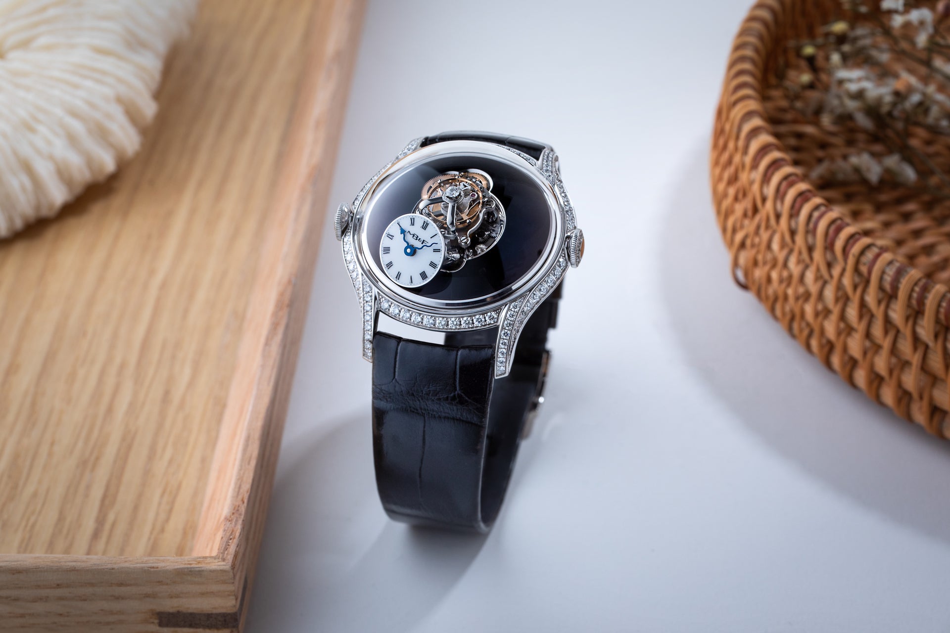 MB&F LM Flying T Black Lacquered
