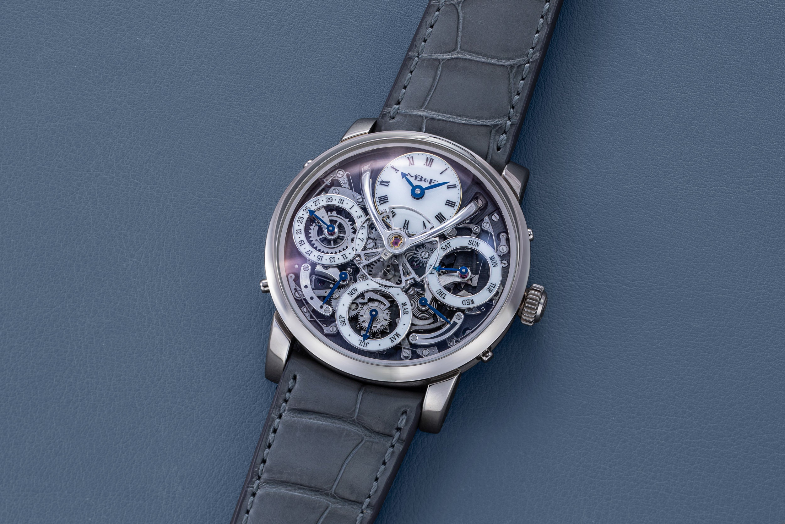 MB&F LM Perpetual White Gold